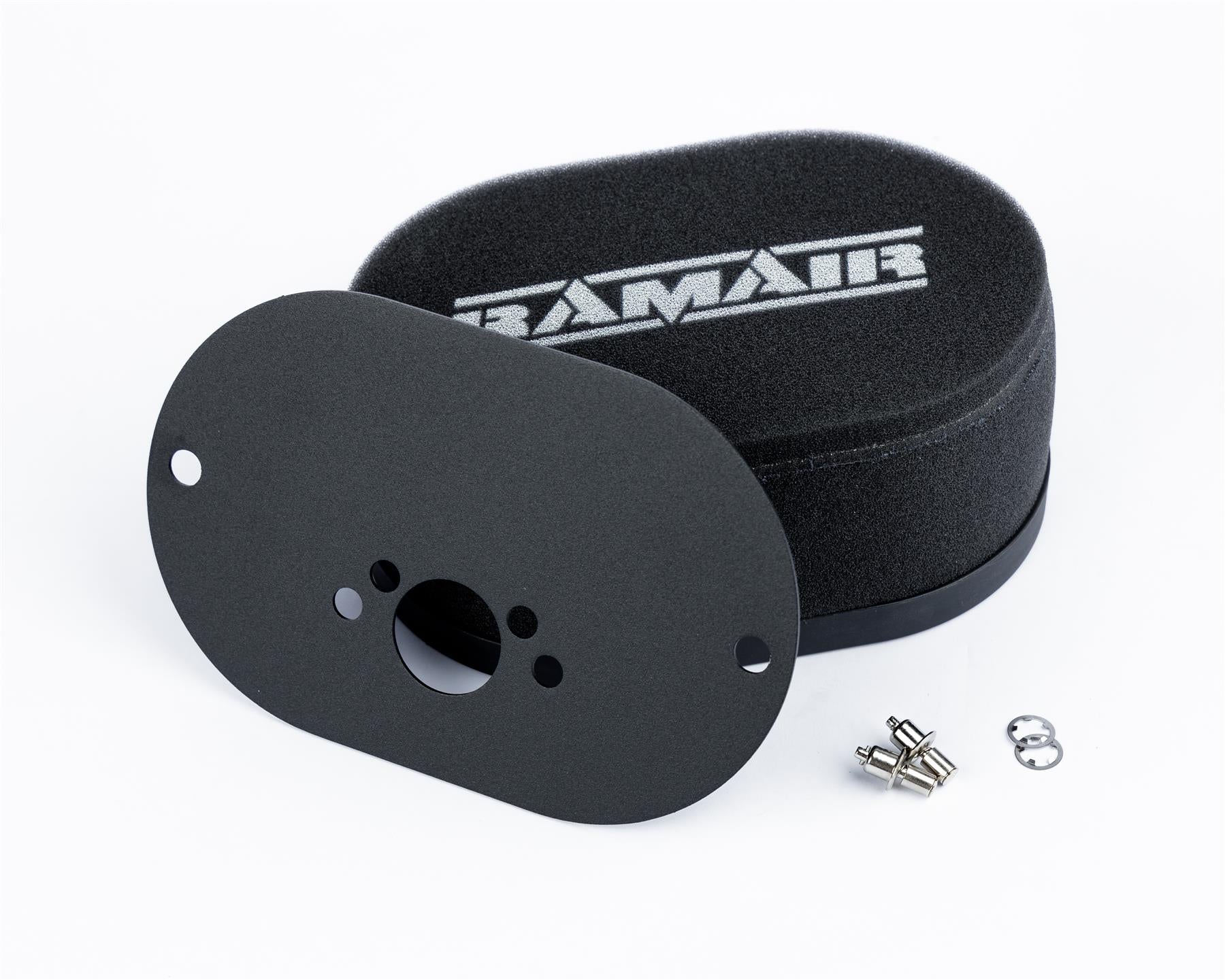 Ramair Carburettor Foam Air Filter with Baseplate to fit SU HS4, HIF4, HIF38 1.5in - 65mm Internal Height