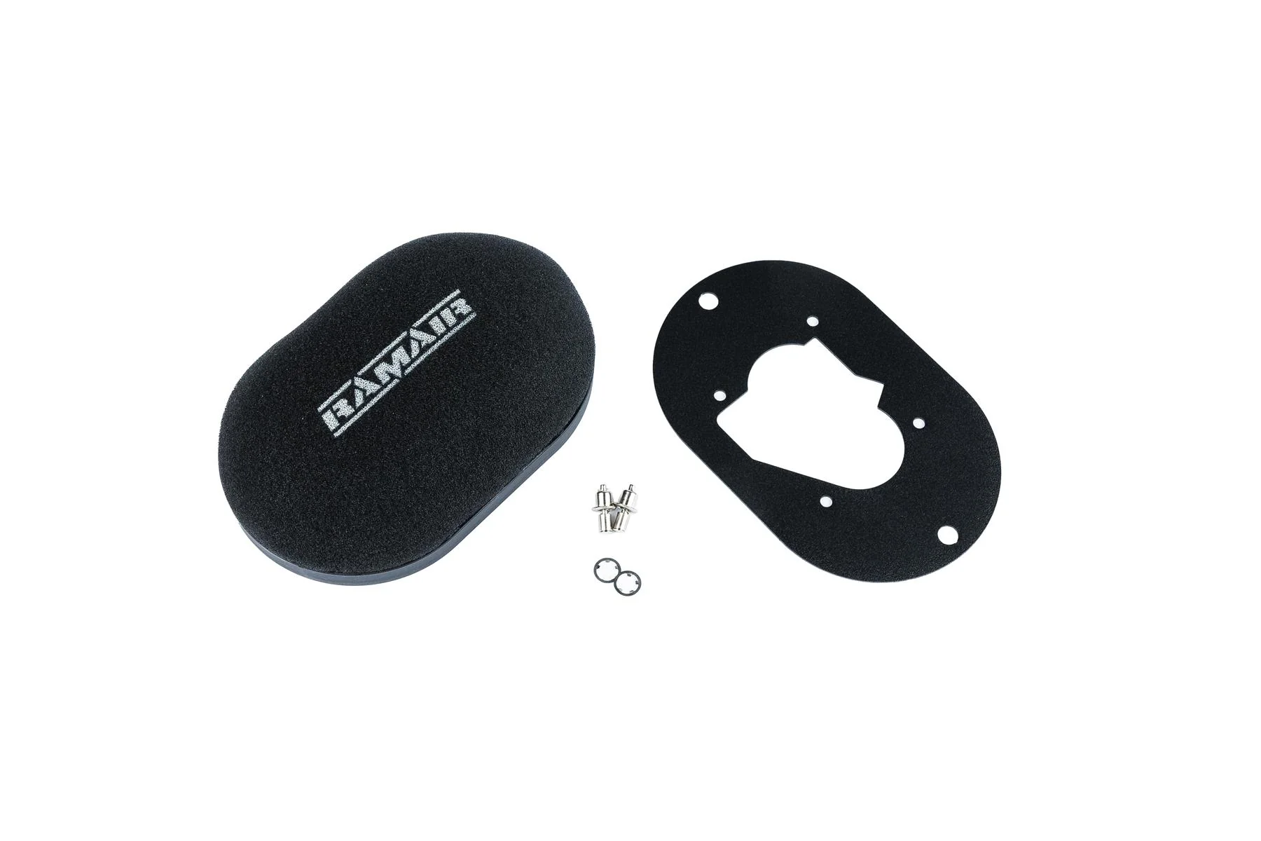 Ramair Domed Carb Air Filter & Baseplate to fit Weber 32/34 DMTL, DMTR, DATR - 65mm Internal Height