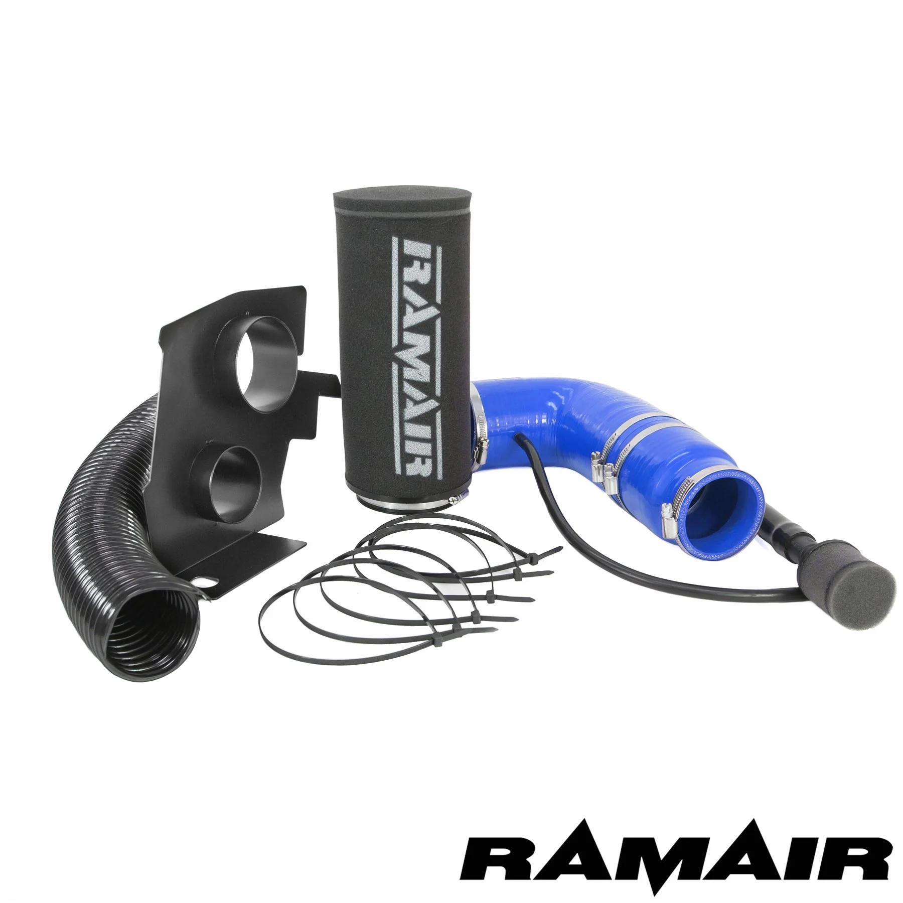 Ramair Performance Foam Induction Kit for 1.2 THP & VTI Citroen & Peugeot - Blue Hose