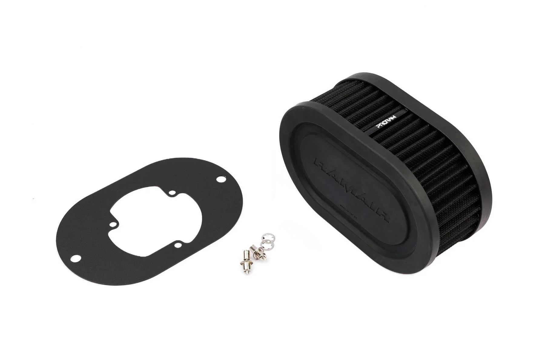 Ramair Pleated Carburettor Air Filter Baseplate to fit Pierburg 2B2, 2B4, 2B5 - 65mm