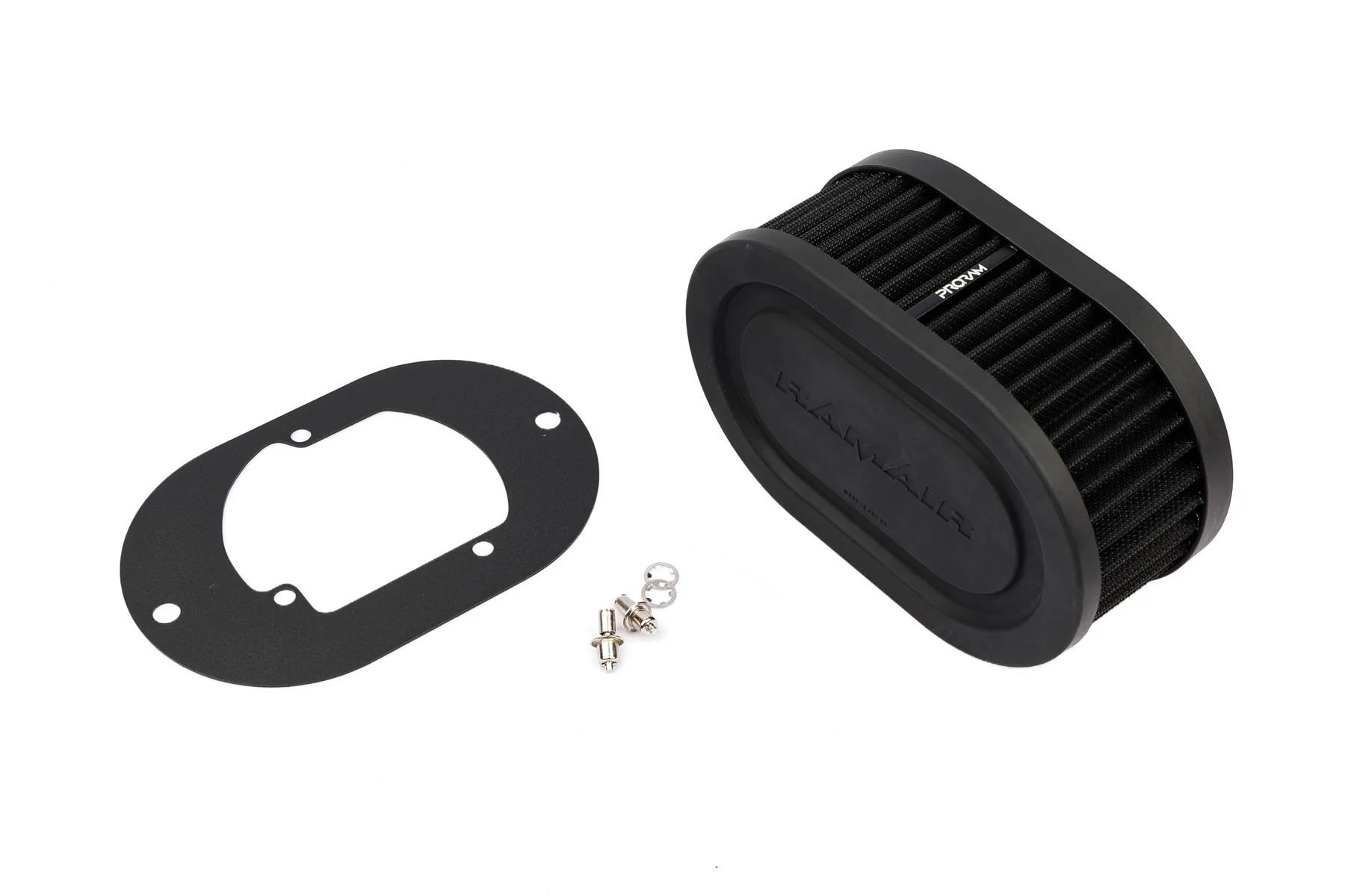 Ramair Pleated Carburettor Air Filter Baseplate to fit Pierburg 2E2, 2E3, 2E-E - 65mm