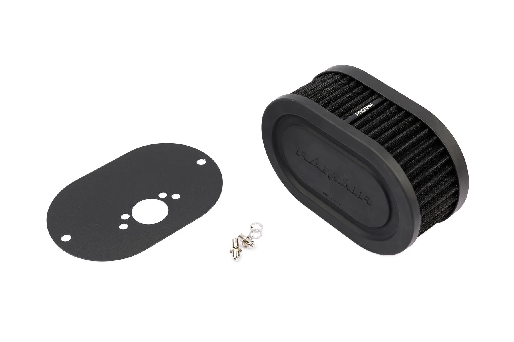 Ramair Pleated Carburettor Air Filter Baseplate to fit SU HS4, HIF4, HIF38 1.5in Mini Offset - 65mm