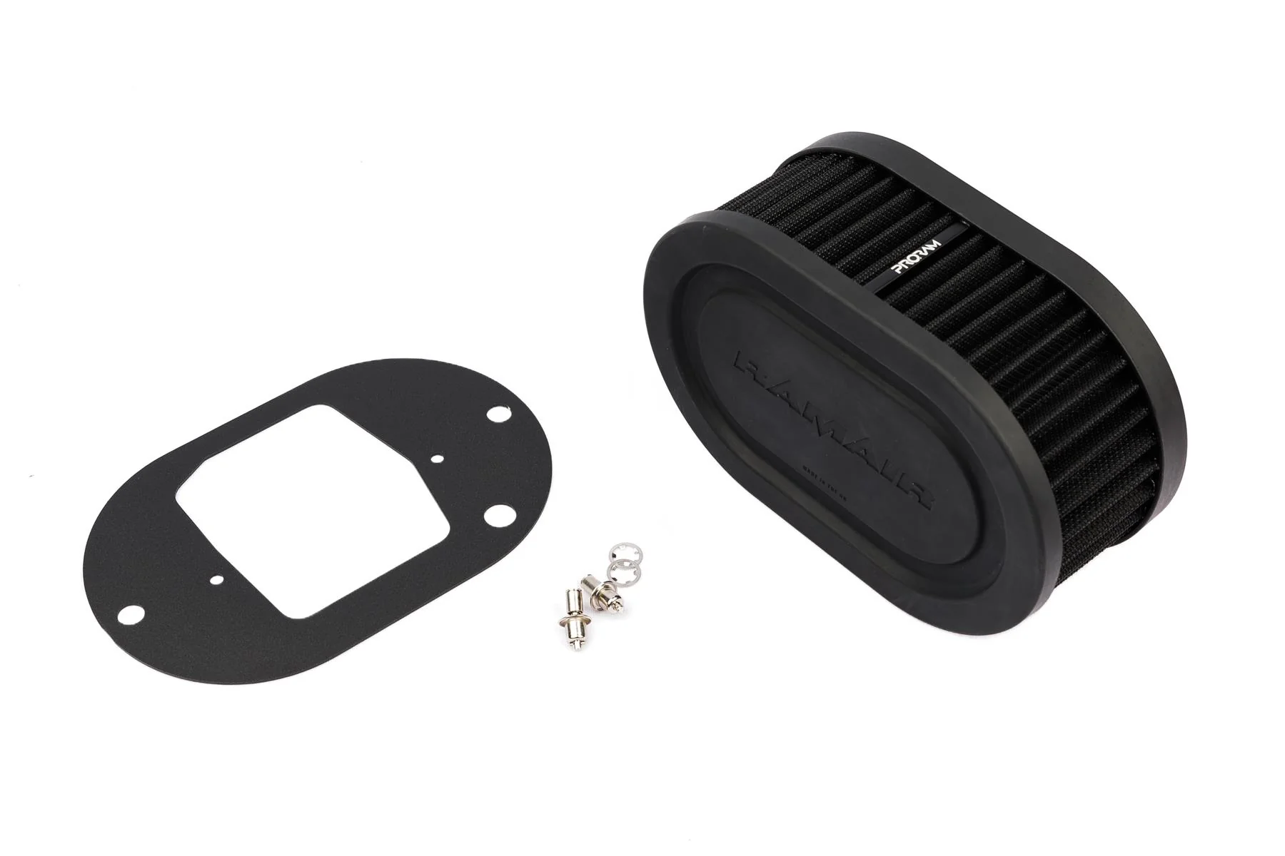 Ramair Pleated Carburettor Air Filter Baseplate to fit Weber 32/34 DFT 65mm Int Height