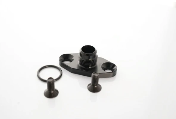 Precision High Flow Oil Drain Flange Outlet T3/T4 -10 AN MALE