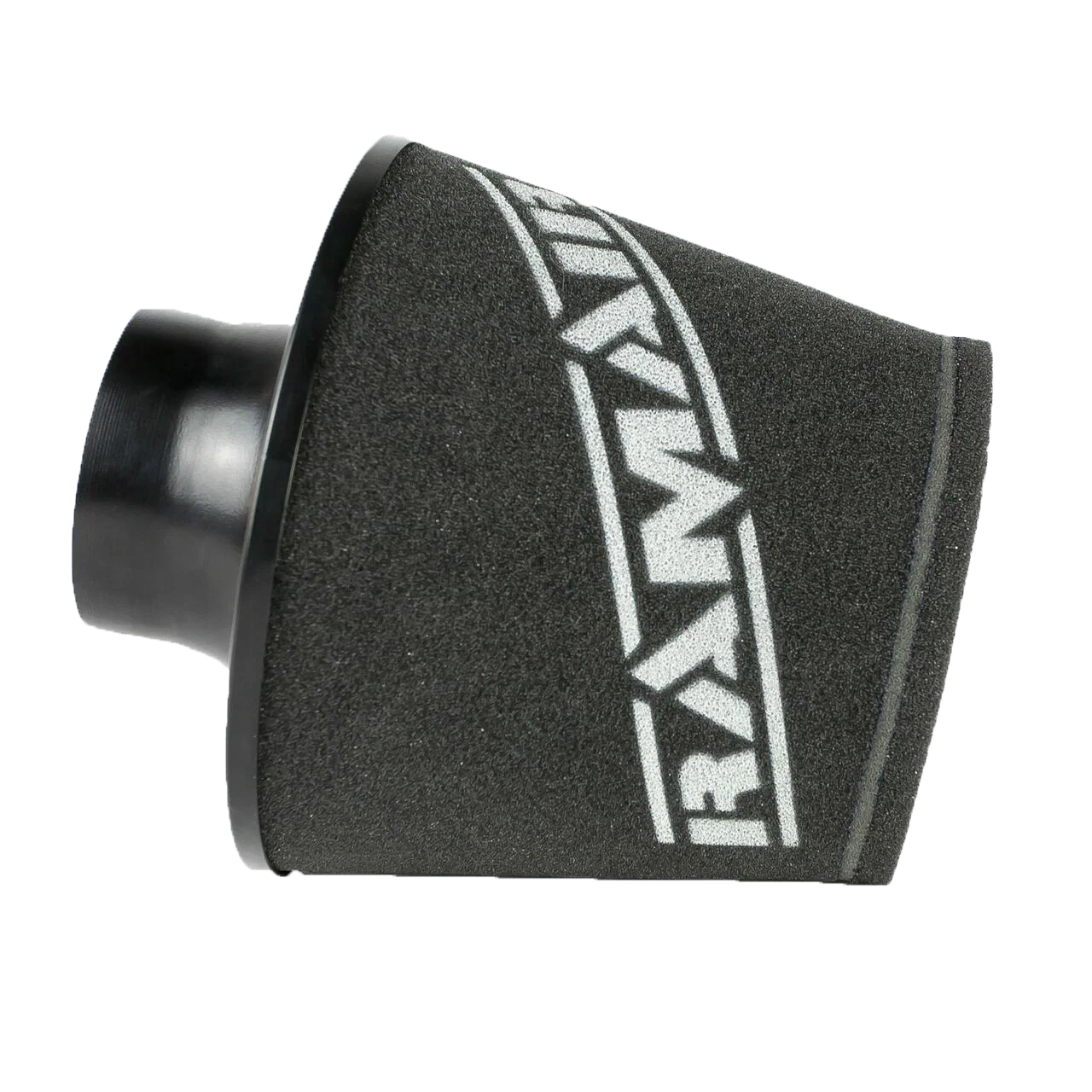 Ramair Ramair Large Foam Filter Aluminium Base 90mm (3.5inch) OD Black