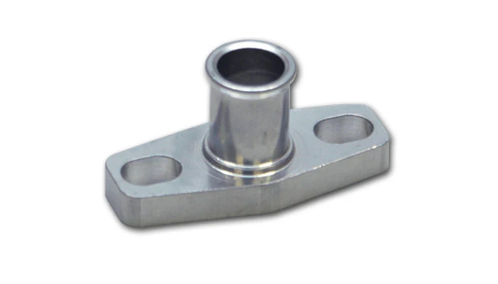 Vibrant Performance Oil Drain Flange w/ 5/8" OD Male Neck (for T3/T4 and GT40-GT55 Turbos)