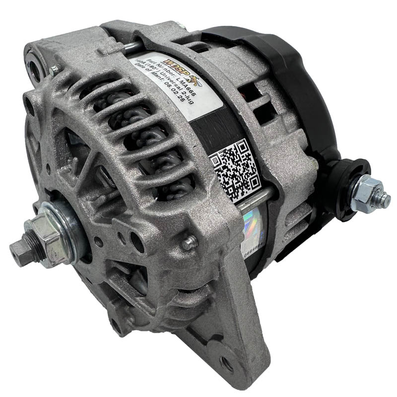 Wosp 140A (180A) Universal 2-lug Race Alternator (LMA665)