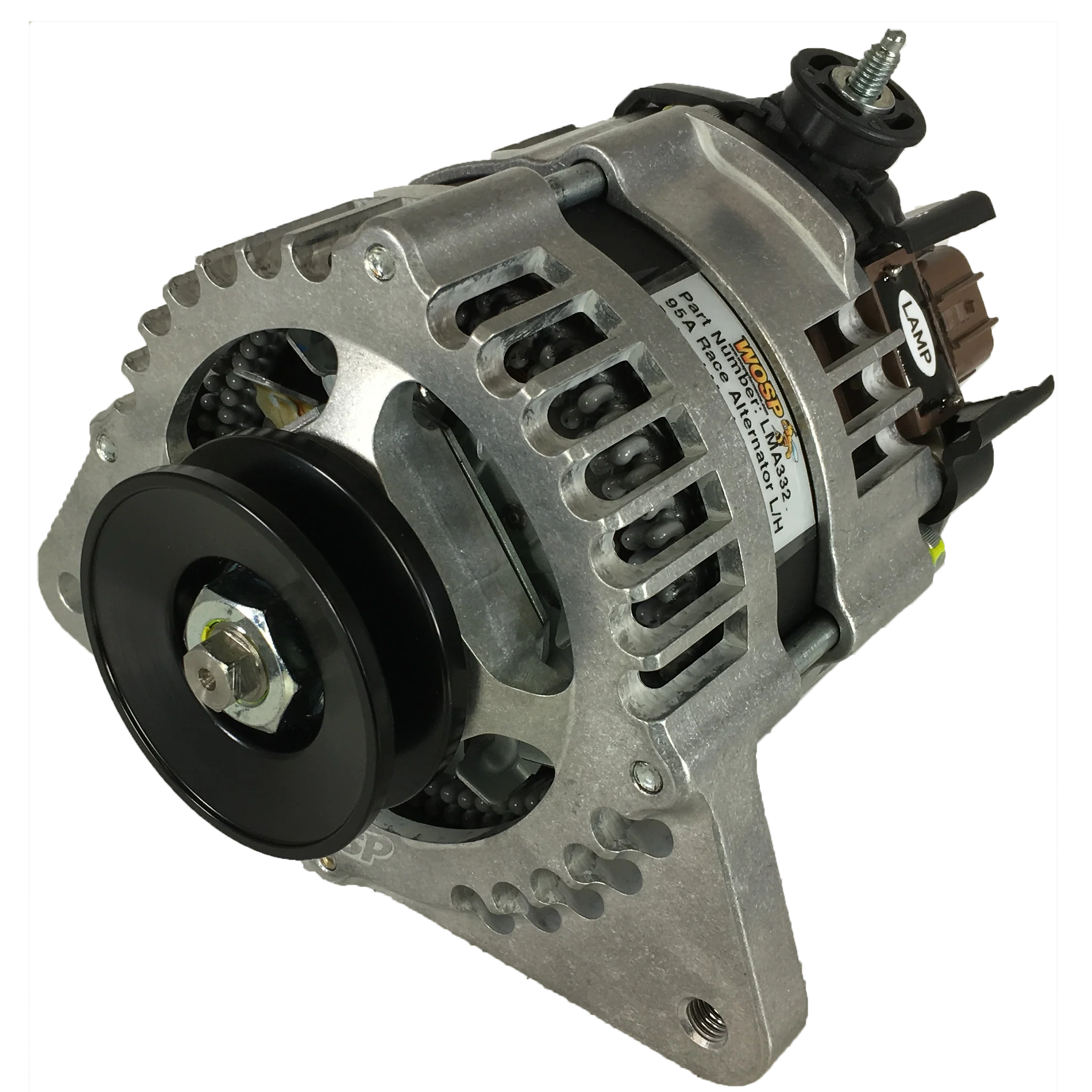 Wosp 170A Lucas type LH Mount Race Alternator (LMA332-HO)