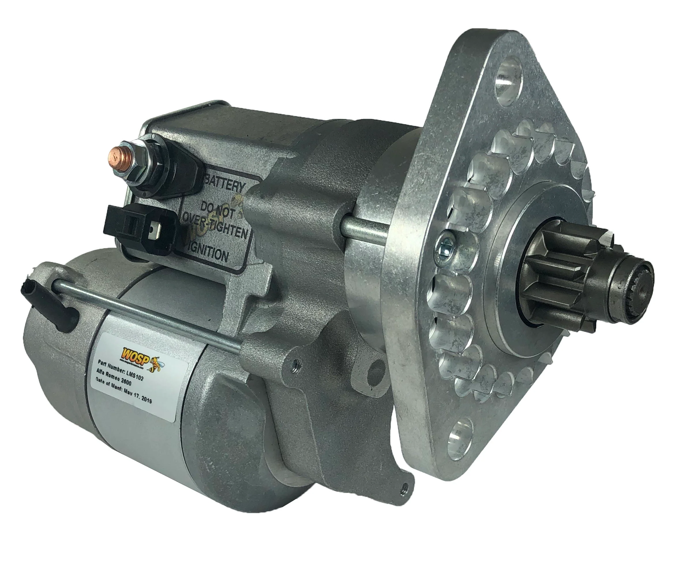 Wosp Alfa Romeo 1900 / 2000 / 2600 high torque starter motor (LMS102)