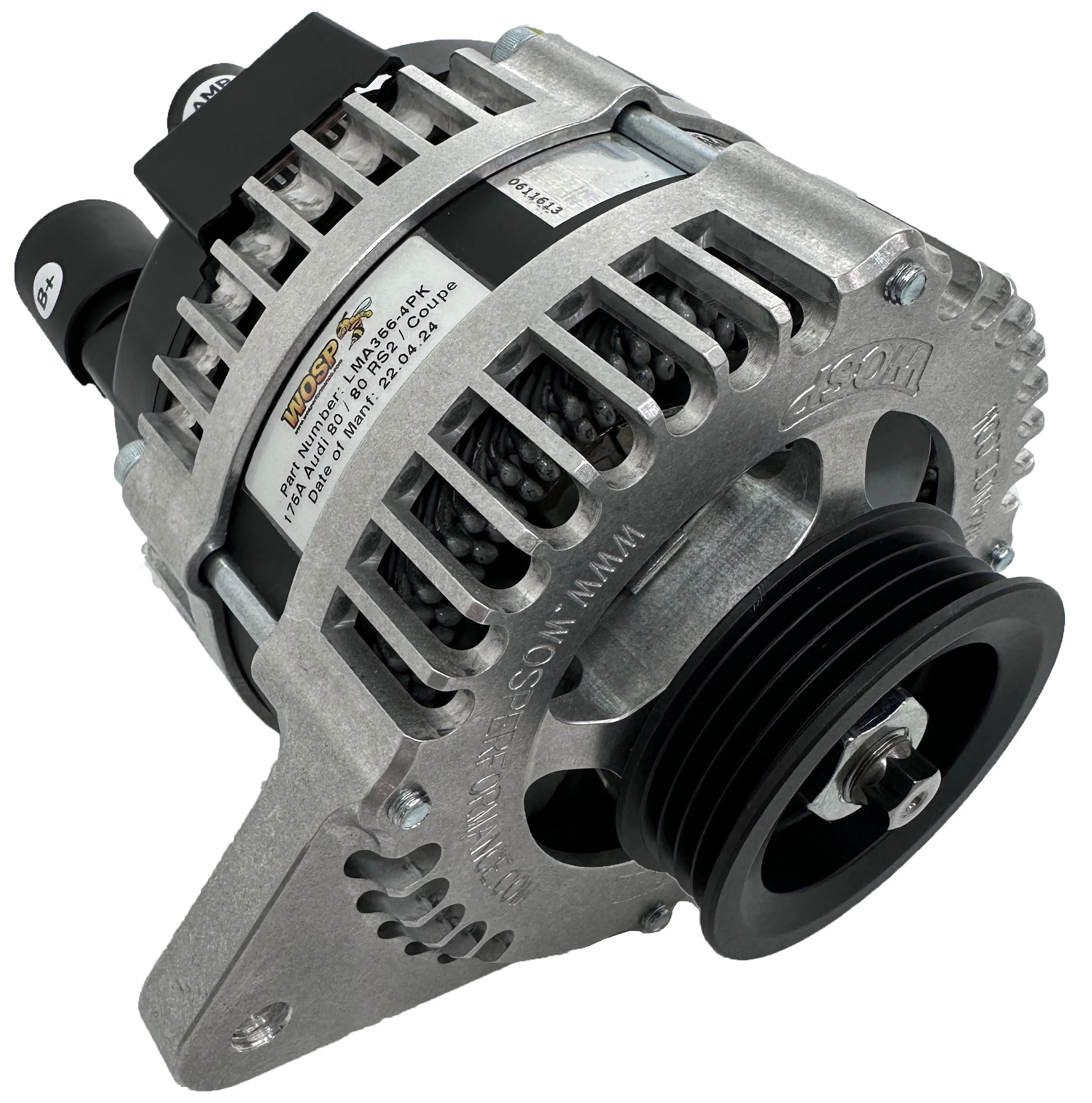 Wosp Audi 80 / 80 RS2 / Coupe 175A Alternator (LMA356-4PK)