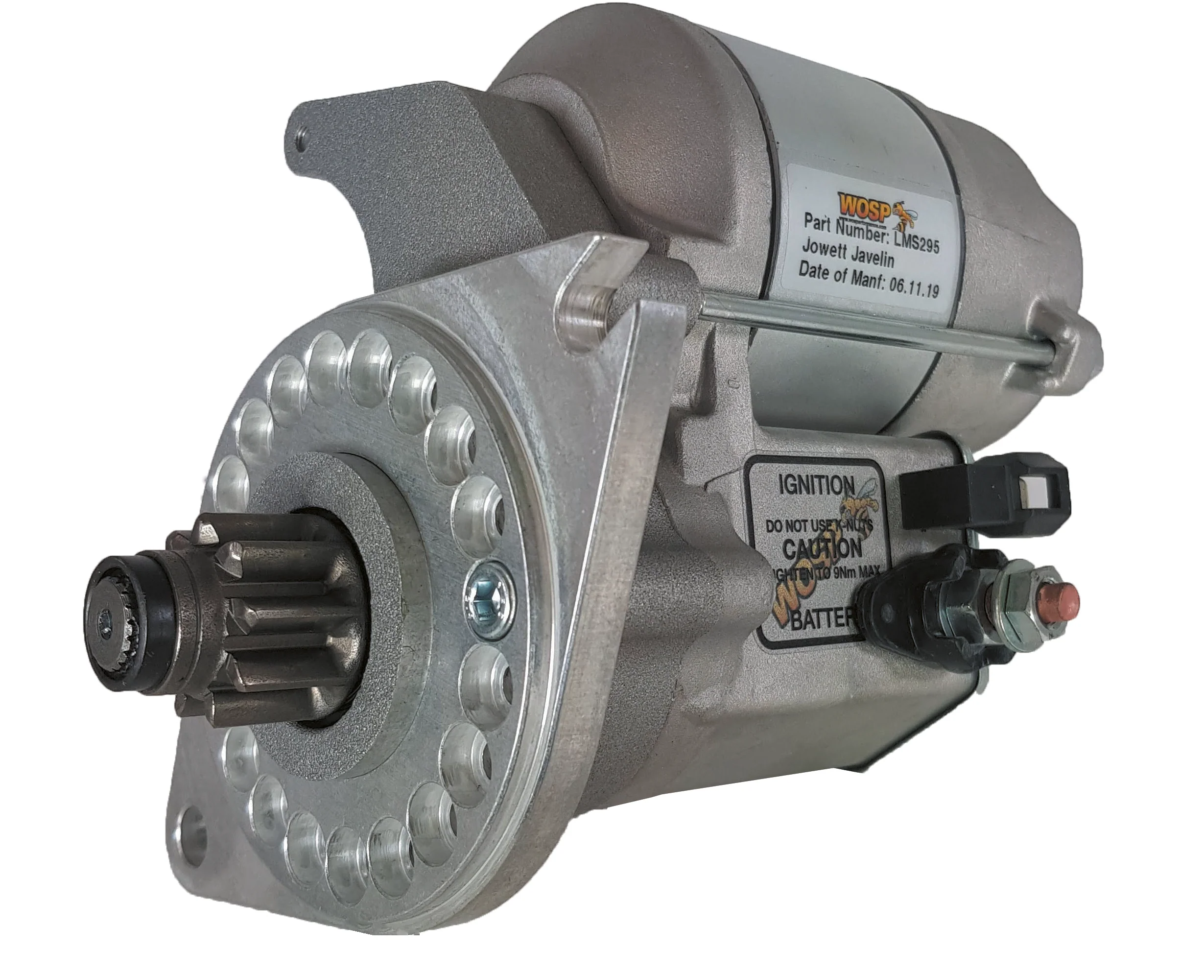 Wosp Berkeley / Jowett / Triumph 1300 FWD high torque starter motor (LMS295)