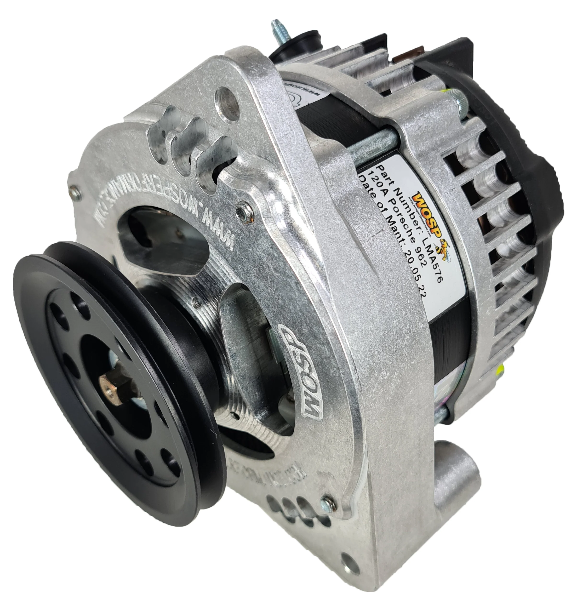 Wosp Bosch Motorsport B 120 300 013 direct replacement 120A Alternator (7mm V) (LMA576-7V)