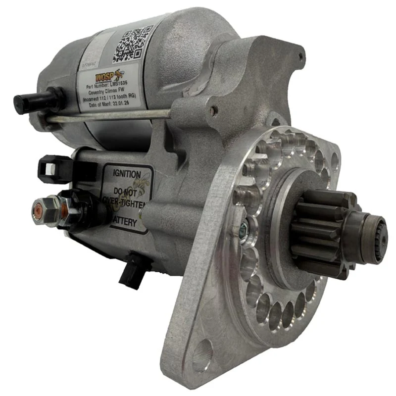 Wosp Coventry Climax FW (incorrect 112 / 113 tooth ring gear) high torque starter motor (LMS1535)