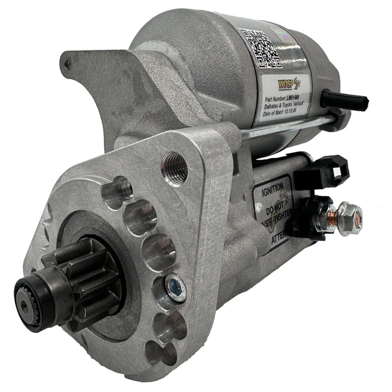Wosp Daihatsu & Toyota 2Y / 3Y & 4Y high torque rotatble starter motor (LMS1583)