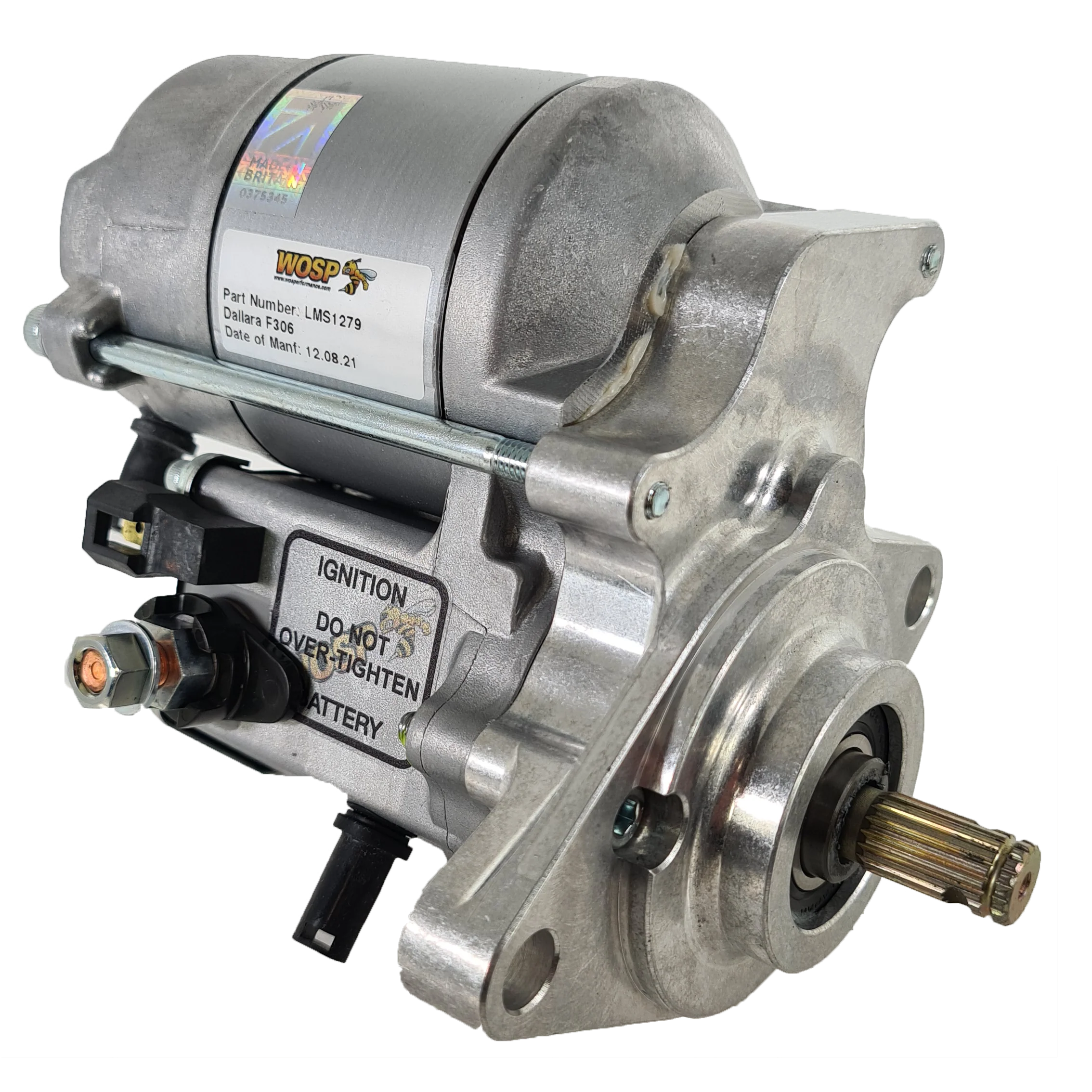 Wosp Dallara F306 (with Piedrafita 3SGE engine) OE starter motor (LMS1279)