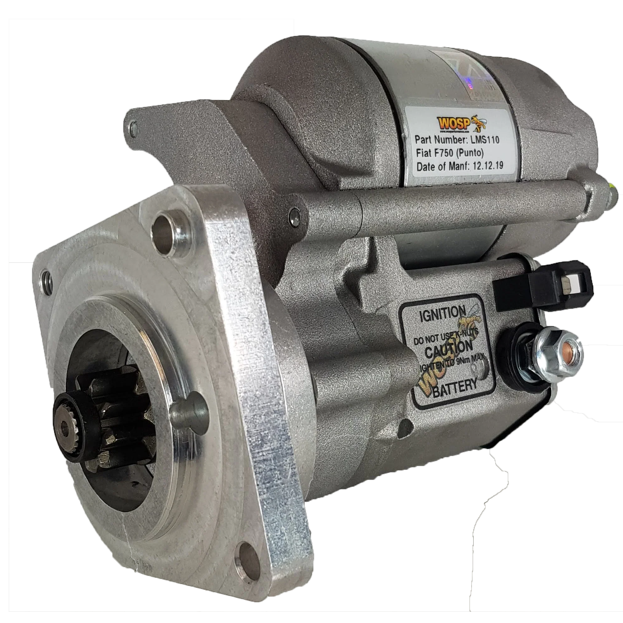 Wosp Fiat Punto / 750cc high torque starter motor (LMS110)