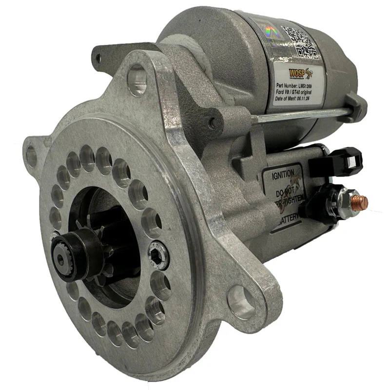 Wosp Ford V8 / GT40 original 'early ZF' (117 tooth ring gear) high torque starter motor (LMS1269)
