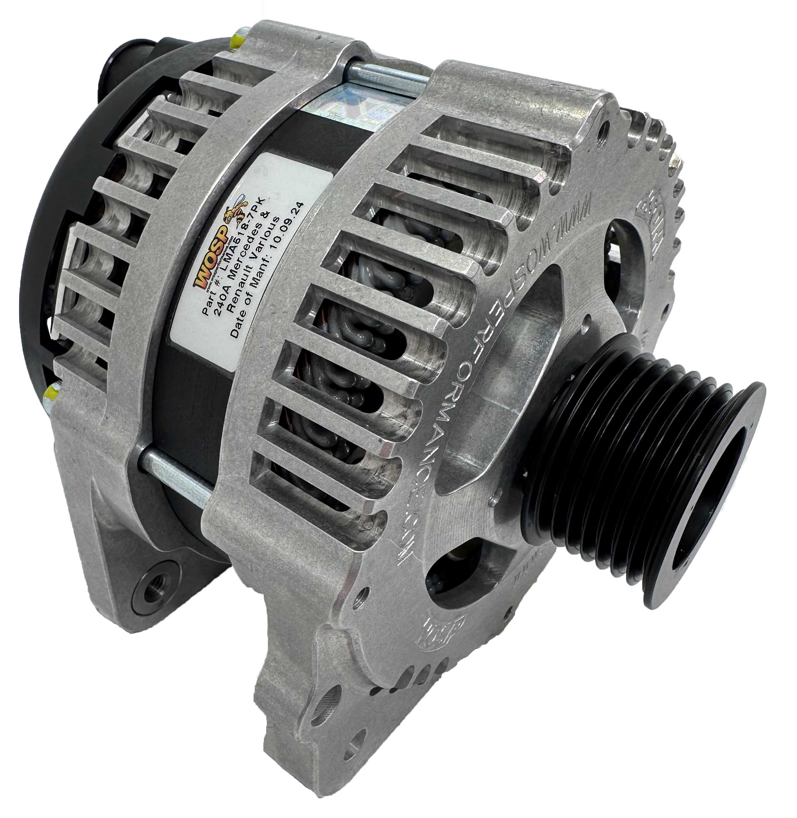 Wosp Mercedes & Renault Various 390A Alternator (LMA518-HO-7PK)