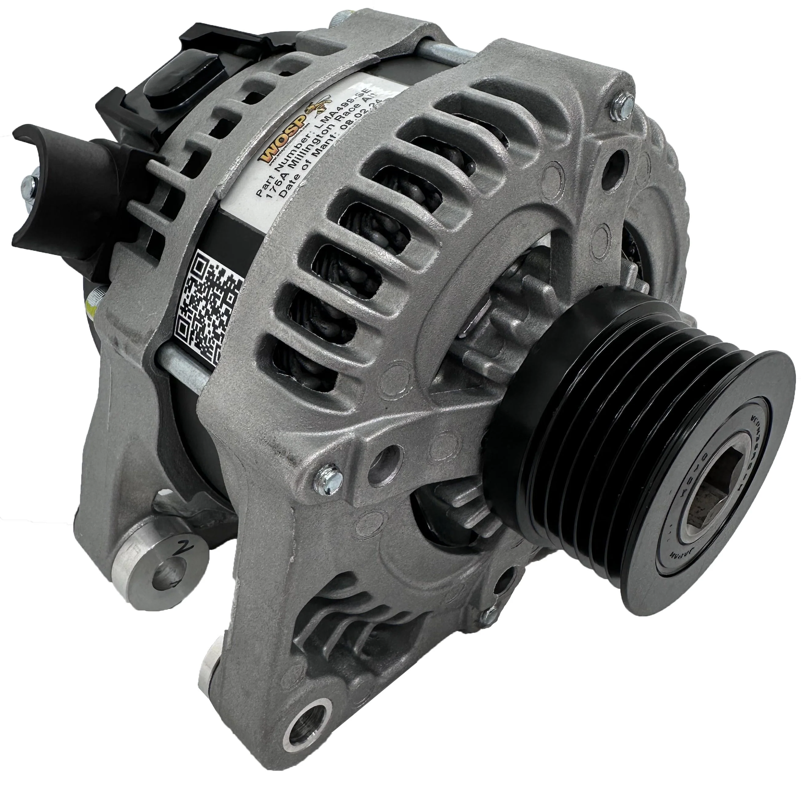 Wosp Millington Diamond Series I / II 'heavy duty' 175A Self Exciting Alternator (4-Lug) (LMA499-SE)