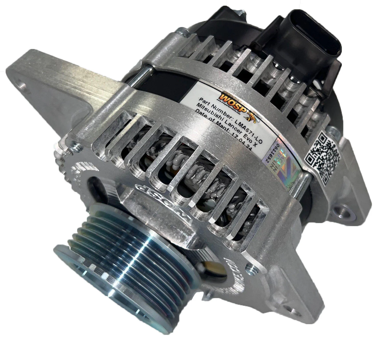 Wosp Mitsubishi Lancer Evo X 175A Alternator (LMA571)