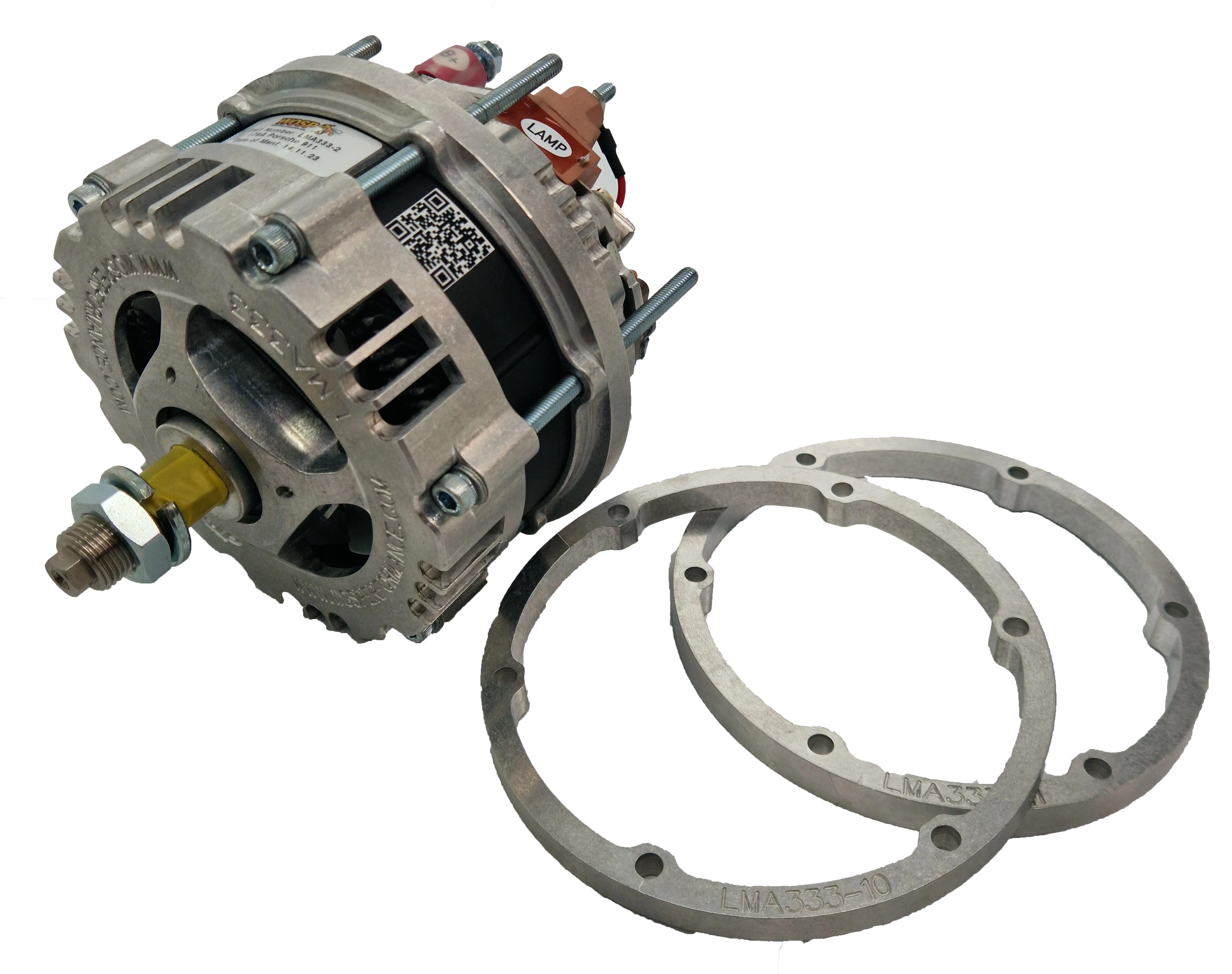 Wosp Porsche 911 175A Alternator (Late 'thin' fan housing ) (LMA333-2)