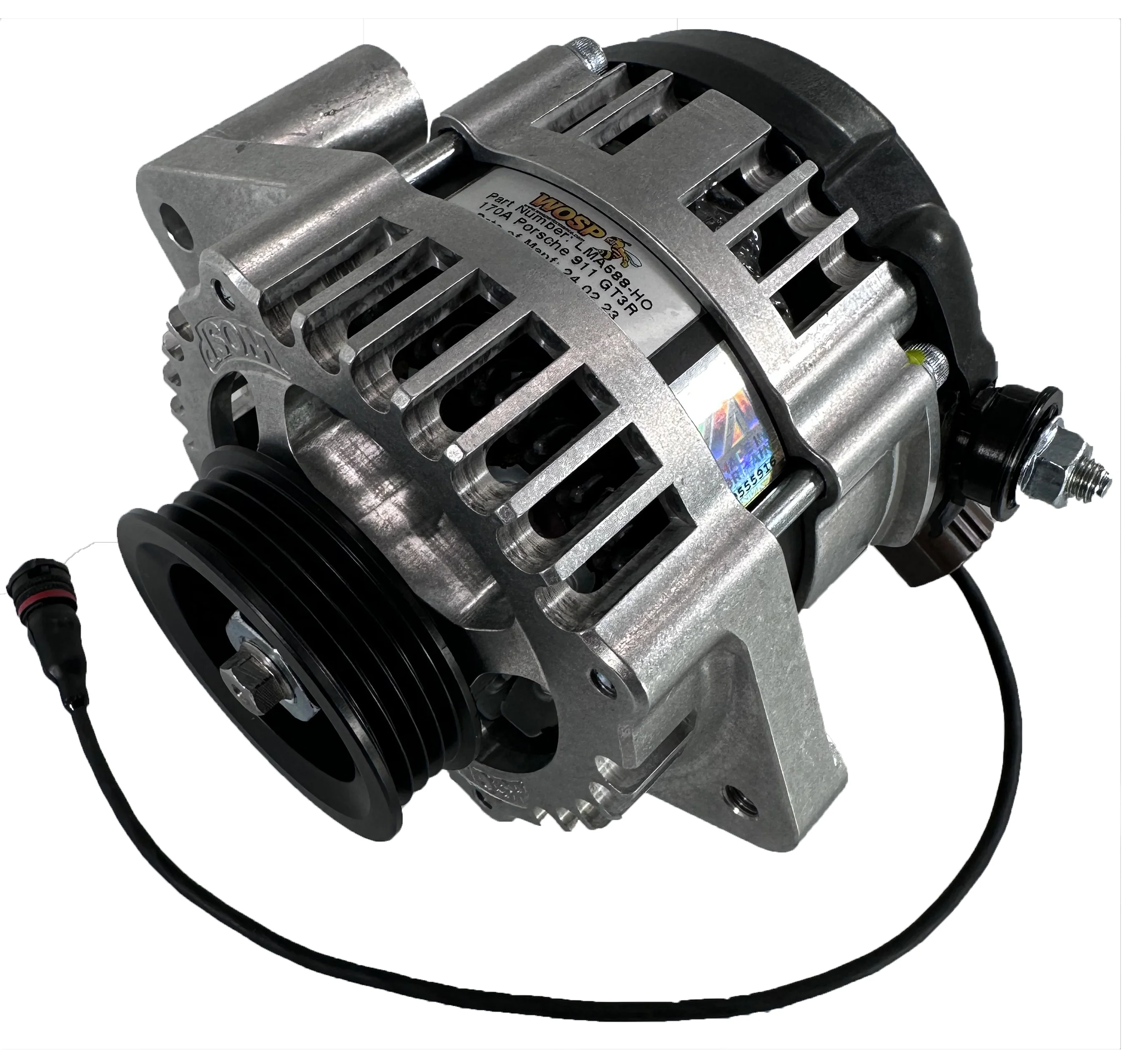 Wosp Porsche 911 RSR GT3 (non CAN Communications) 4PK/65mm Ø 95A Alternator (LMA588)