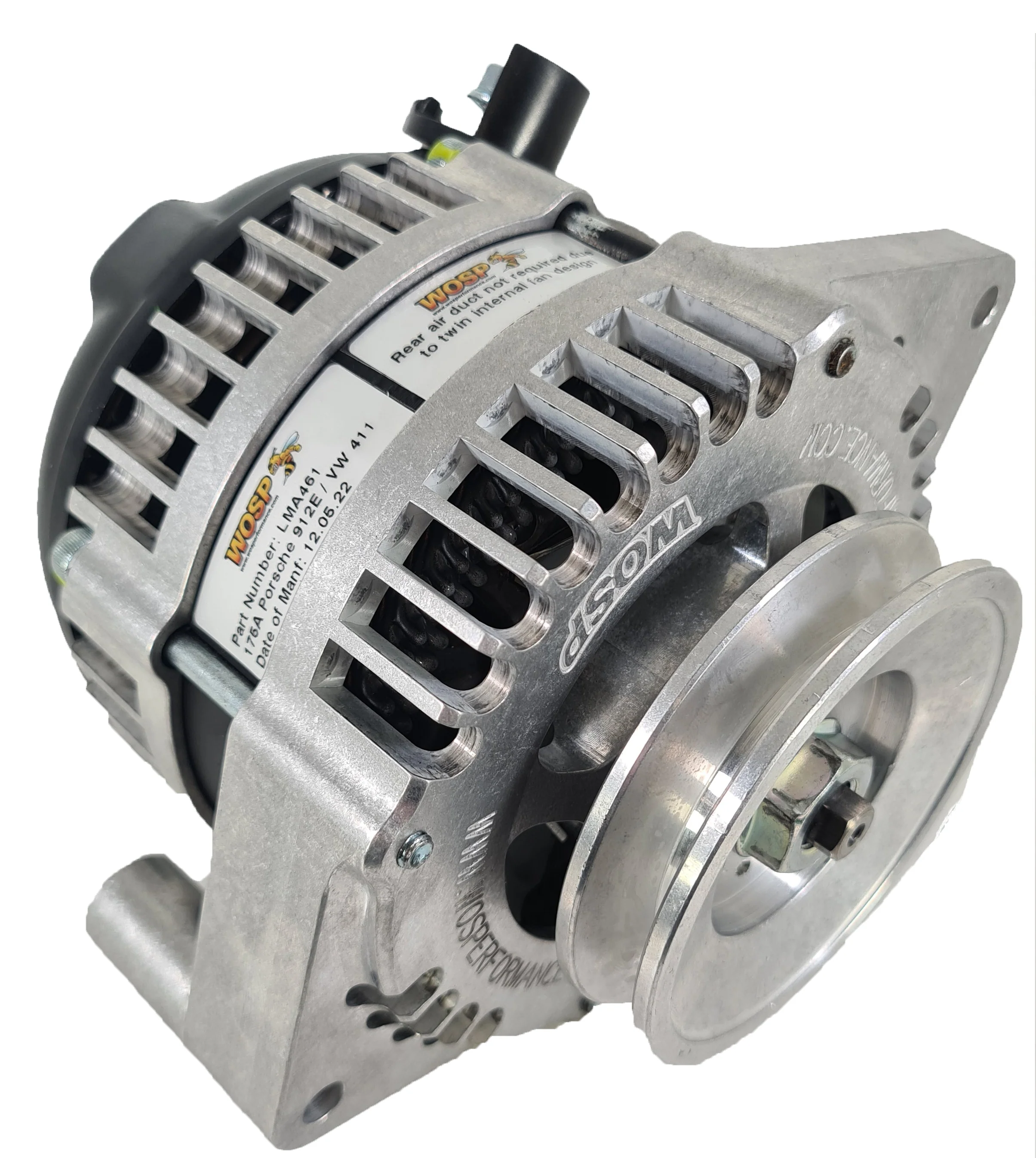 Wosp Porsche 914 & VW 411 / 412 / Transporter 1.7 / 2.0 120A Alternator (LMA461-LO)
