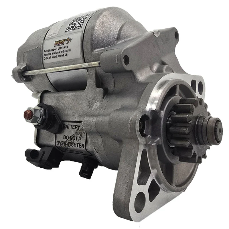 Wosp Yanmar Various industrial high torque starter motor (24-Volt) (LMS1474-24V)